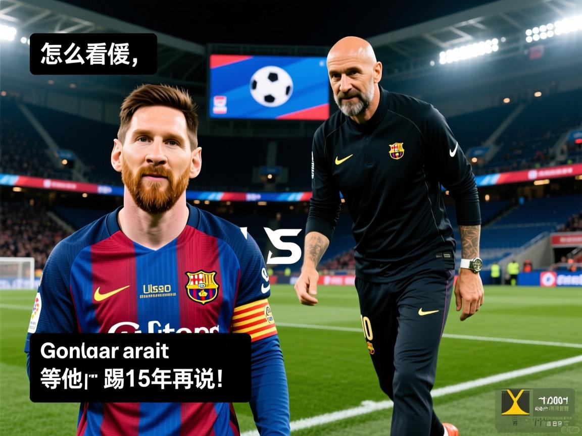 怎么看亚马尔跟梅西的对比？瓜迪奥拉：等他踢15年再说！的简单介绍
